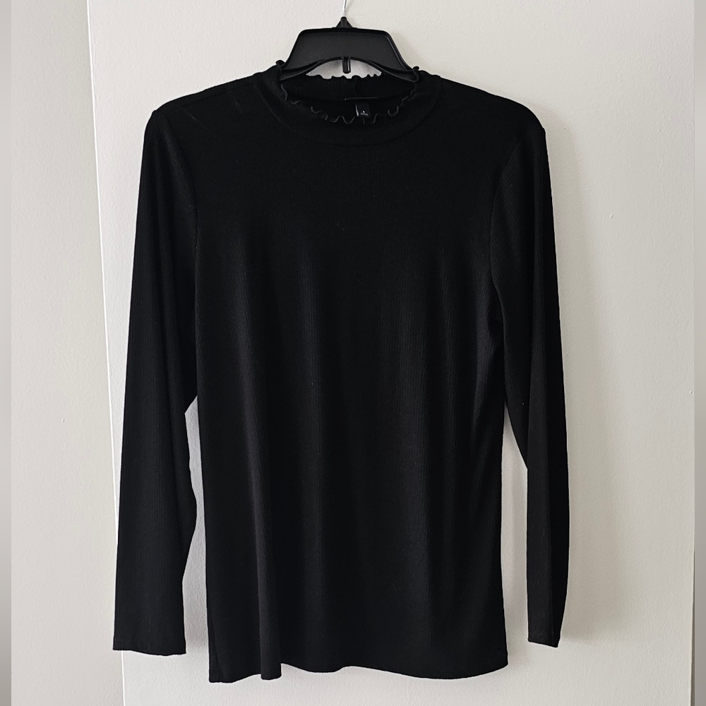 Torrid Black Long Sleeve Top